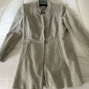 Zara Women's Gray Blazer Coat